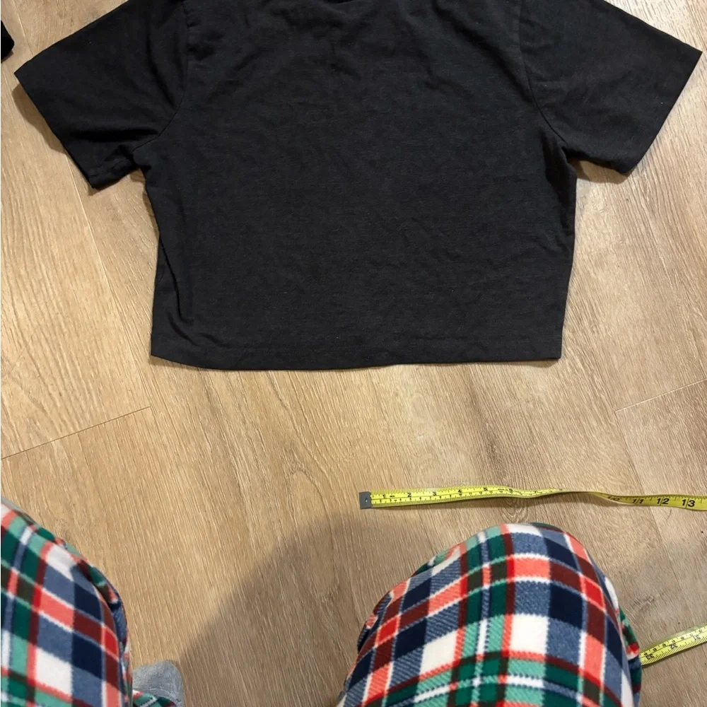 Charcoal women crop T-Shirt - Picture 3 of 3